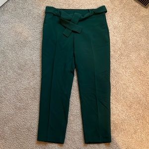 Ann Taylor dark green dress pant size 10